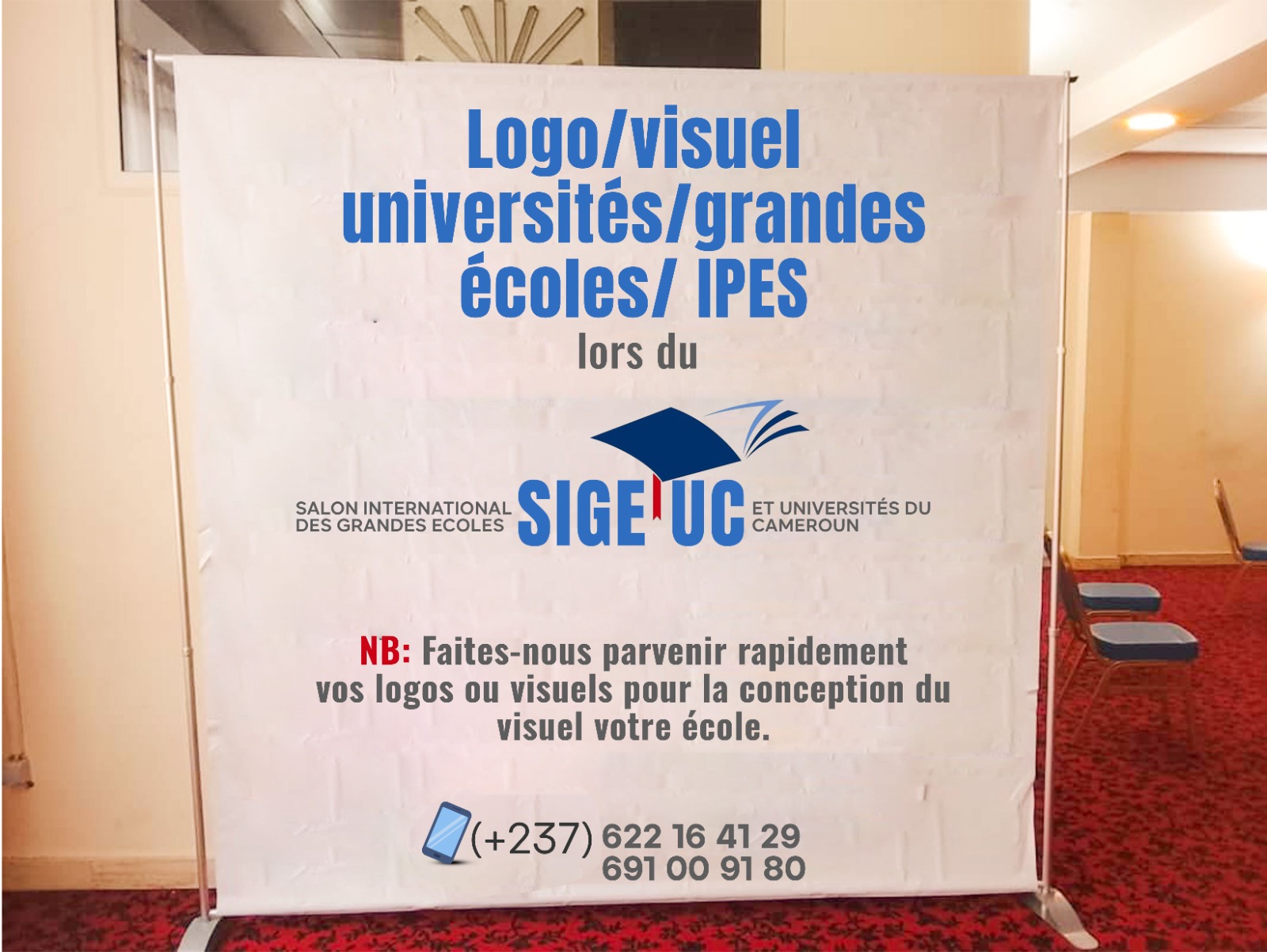 Stand publicitaire SIGE-UC